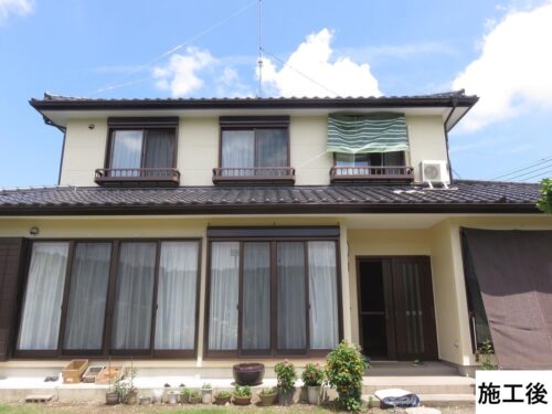 S様邸 外壁塗装施工事例